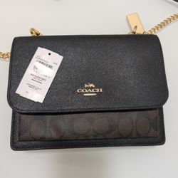 Coach Klare Crossbody In Signature Canvas In Brown 