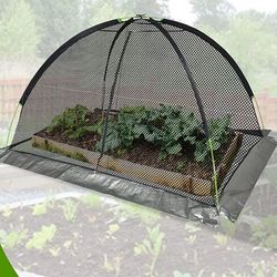 ANDGOAL Pond Cover Garden Net - Pond Cover Dome, Garden Cover Net with Tent  Ropes and Zippers