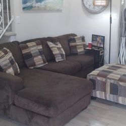 Brown Couches