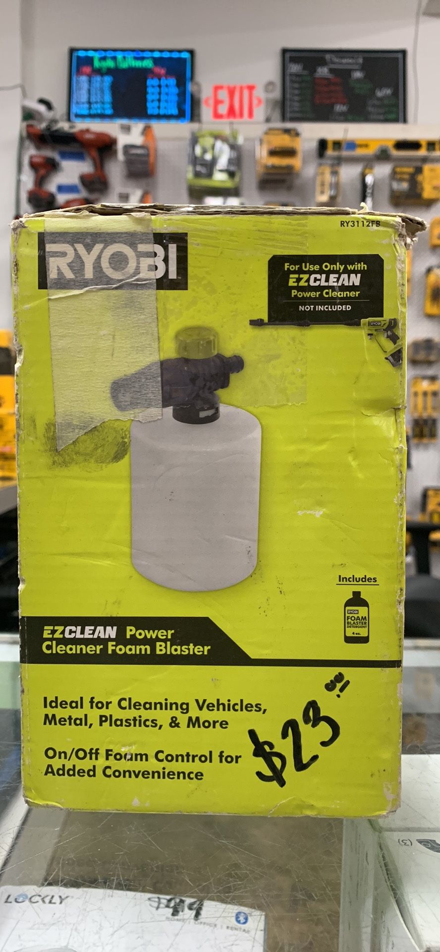 RYOBI EZClean Power Cleaner Foam Blaster Accessory