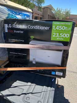 New Dual Inverter Smart Window Air Conditioner 23,500 BTU