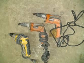 Drywall screw guns