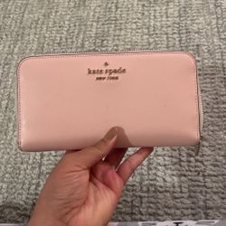 Kate Spade Pink Large Wallet