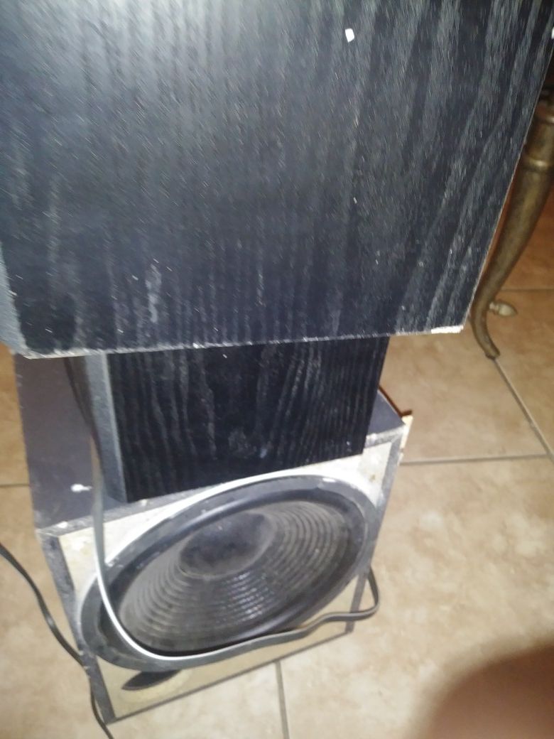 Onkyo sub missing dust cover 5.1 surround