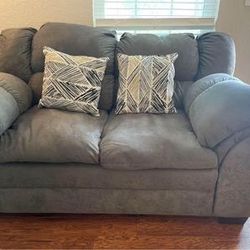 New Grey 2 Pc Sofa