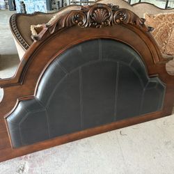 Ashley’s furniture hanging queen headboard