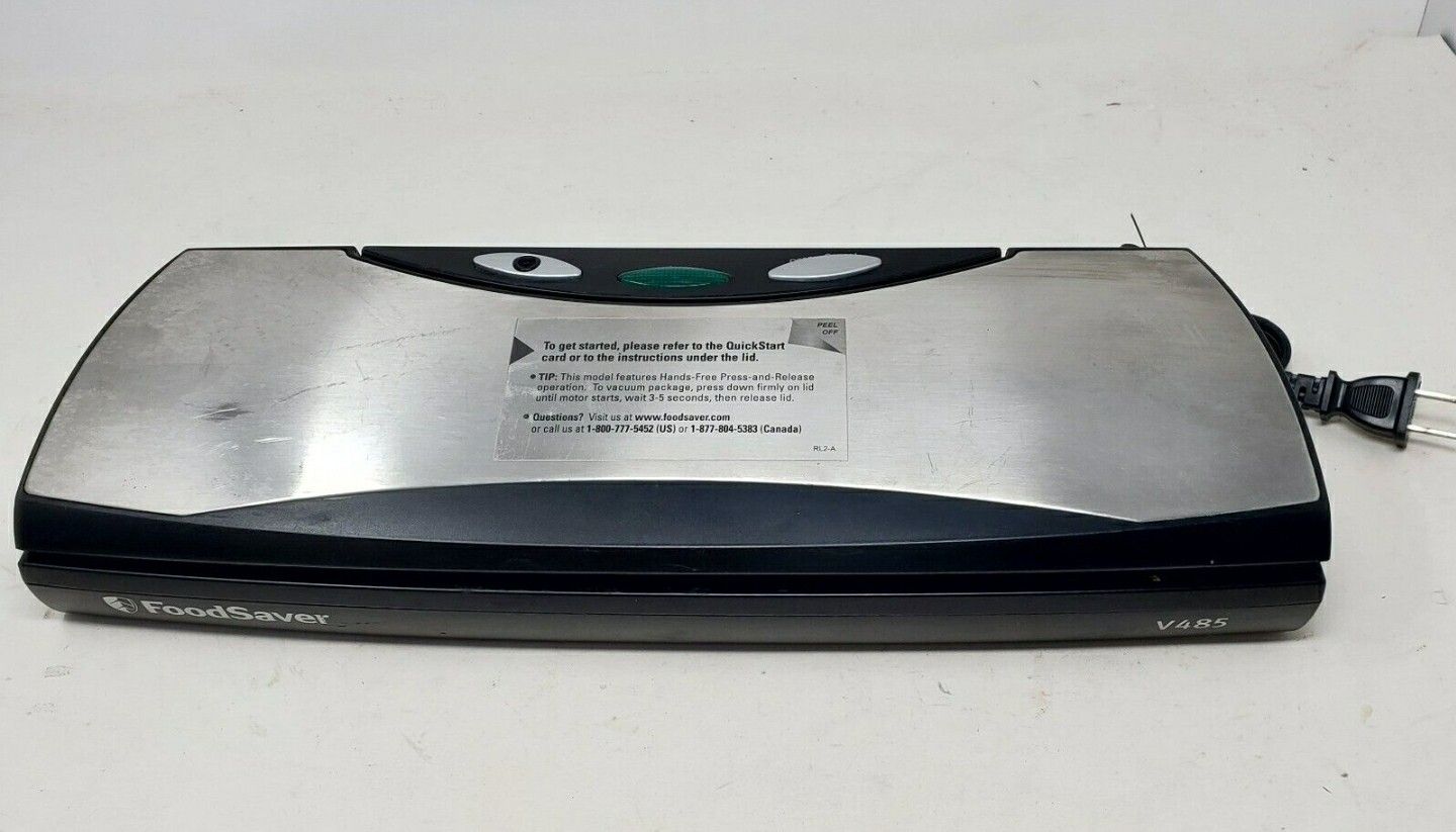 FoodSaver V485 Stainless Steel Vacuum Sealer