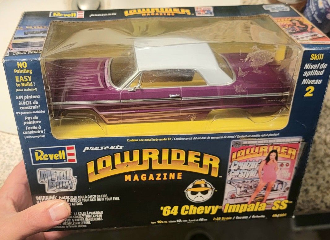 自動車 revell lowrider magazine 1964 impala REVELL LOWRIDER MAGAZINE 64 CHEVY IMPALA 86-3277 (H2A29C) | eBay