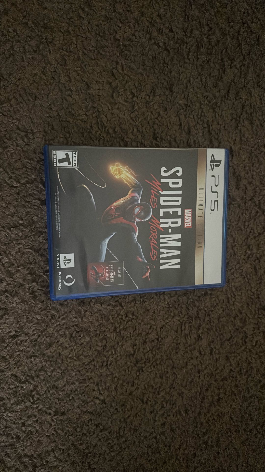 SPIDER MAN GAME  (miles Morales)