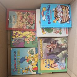 Children's books.
 40 +