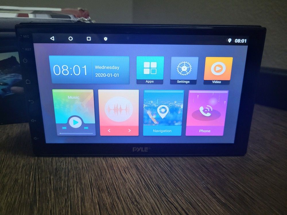 Pyle Car Stereo, Radio With CarPlay, Android Auto