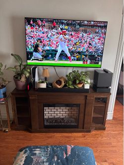 Fireplace console
