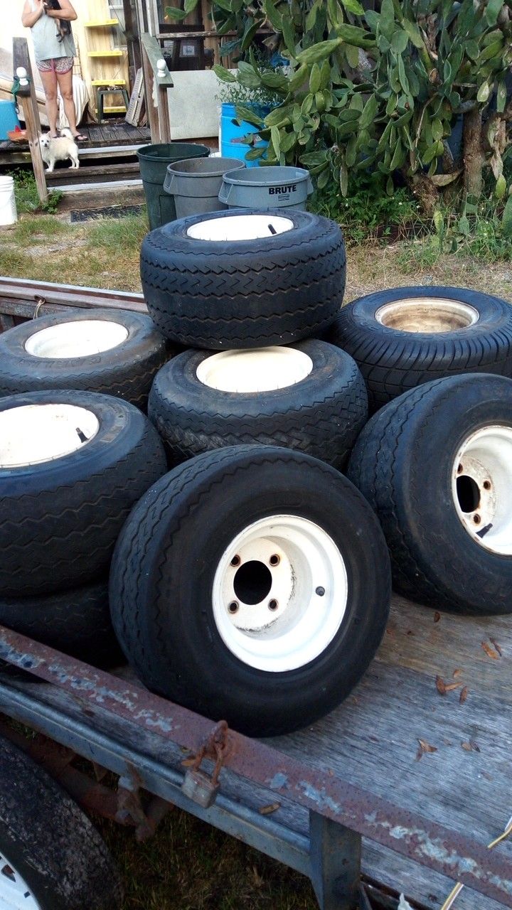 Good used golf cart tires