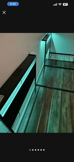 1 Twin Size Led Bed In Box Brand New