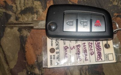 Key Plus Remote For 2017 Nissan Rogue