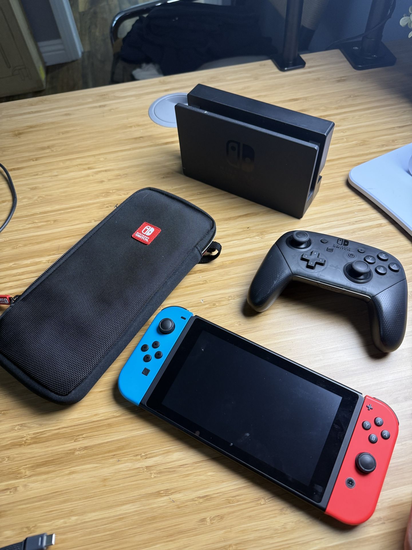 Nintendo Switch 1 with extras