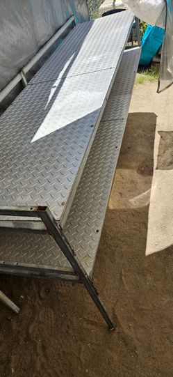 Stainless steel long stand