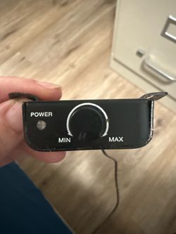 Black Control Module with Power Indicator and Dial