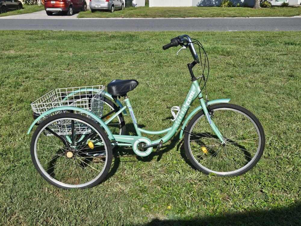 26 INCH MOON COOL 7 SPEED ADULT TRICYCLE