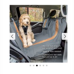 Dog Potty Pads and Kurgo Car Hammock