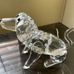 Beautiful Glass Dog Figurine
