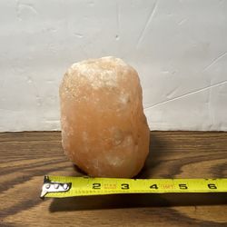 Large Hand Carved Natural Chunk Pink Crystal Rock Salt from Himalayan Mountains