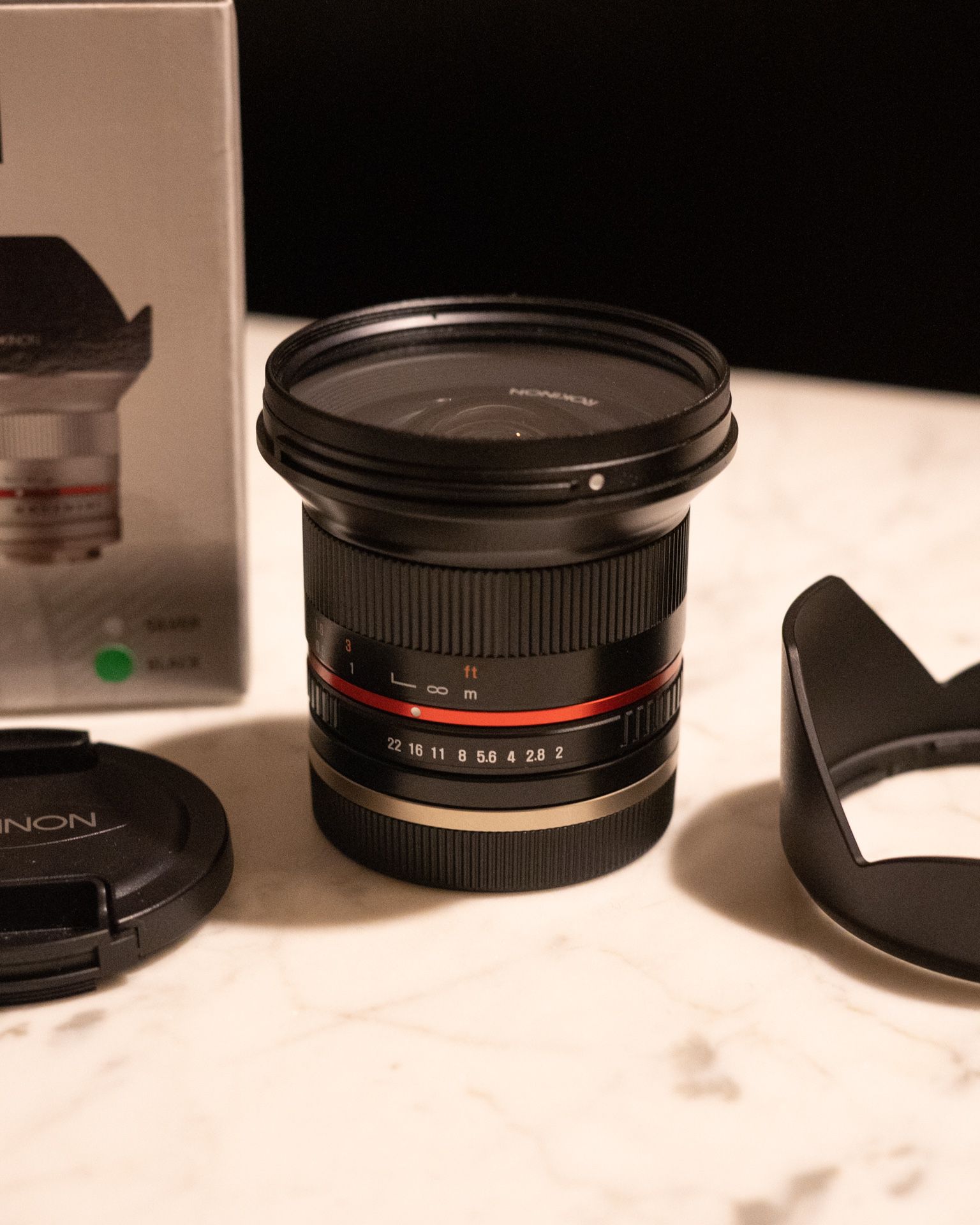 Rokinon 12mm Sony E mount F2.0 Ultra Wide Angle Lens
