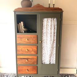 Whimsical Vintage Armoire