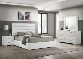 White Modern Bedroom Furniture Set