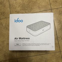 ¡DOO Luxury Twin Air Mattress with Built in Pump, 18" Raised Comfort Blow up Mattress, Inflatable Mattress for Guests & Home, Air Bed, colchon inflabl