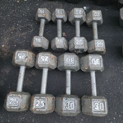 Hex Dumbbells Set