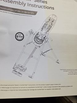 Teeter ep970 inversion Table