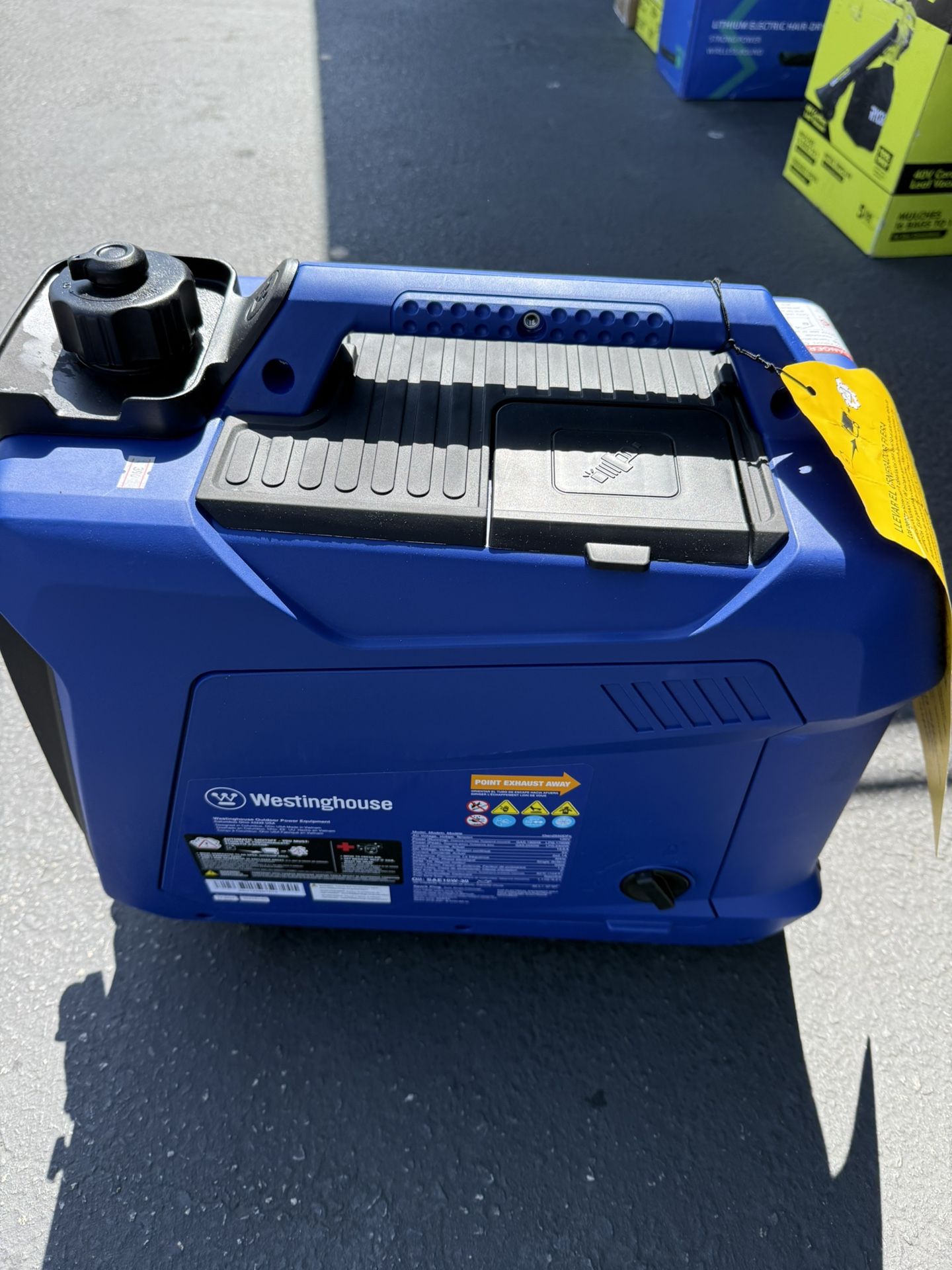 Generador Westinghouse De gasolina Y Gas 2,550 Watts Ya Viene Con Mangueras Para El Gas También 