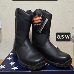 Thorogood Work Boot Size 8.5 w, SOFT ROUND TOE 