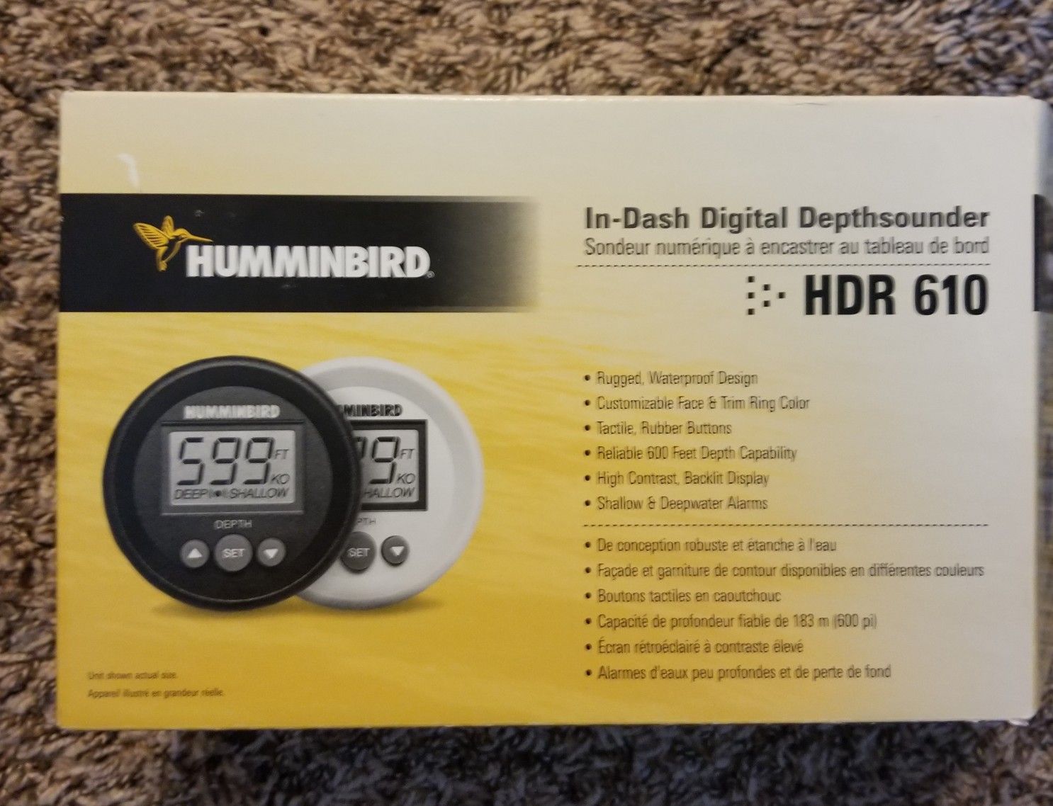 Humminbird HDR 610 Depthsounder