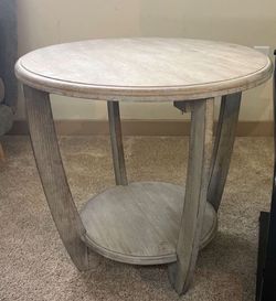 Wood Coffee Table/Side Table – Grey