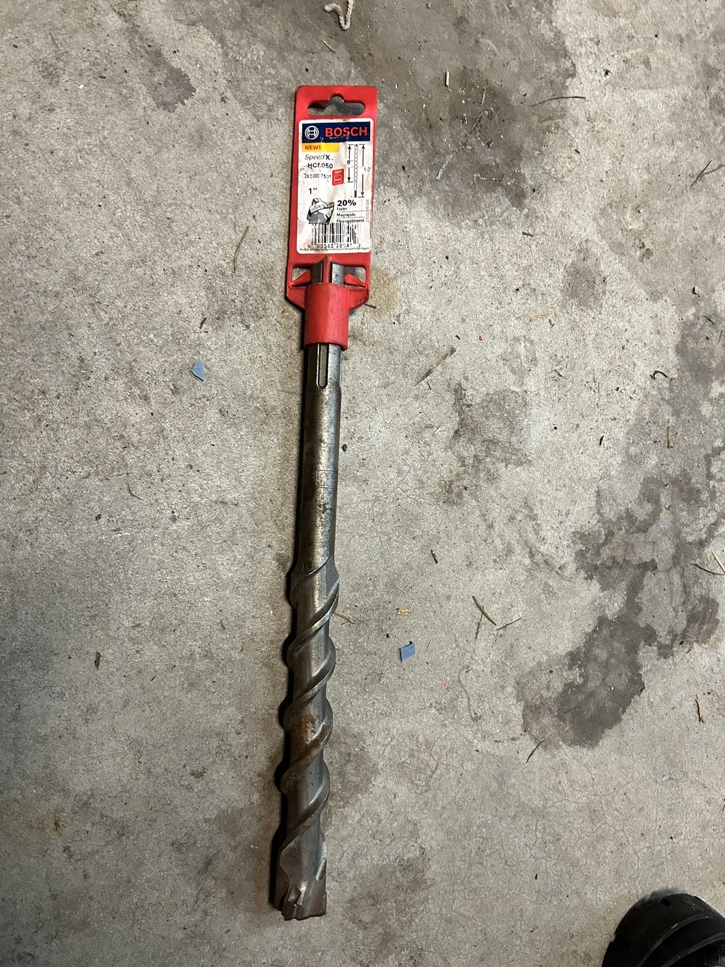 Bosch Hammer Drill Bit 1”x8”x13”