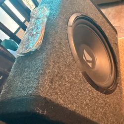 Ten Inch Kicker Subwoofer Self Amplified Sub
