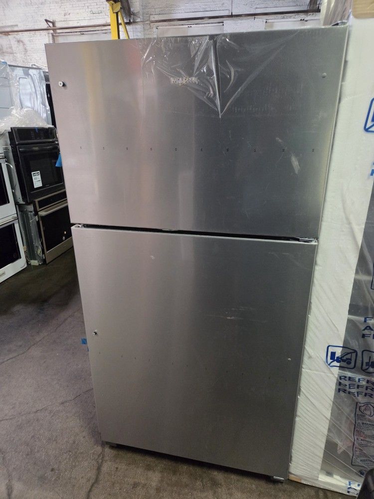 Stainless Steel Whirlpool Refrigerator