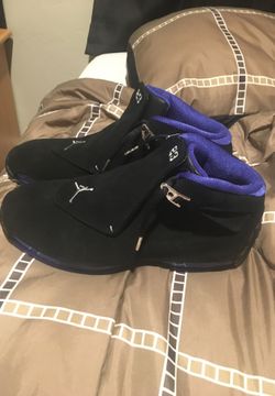 Retro Jordan 18 blue royal size 12 brand new