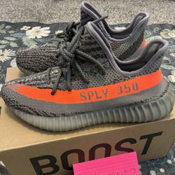Men’s Size 8.5 Adidas Yeezy Boost 350 V2 Beluga 2016 Used 100% Authentic 