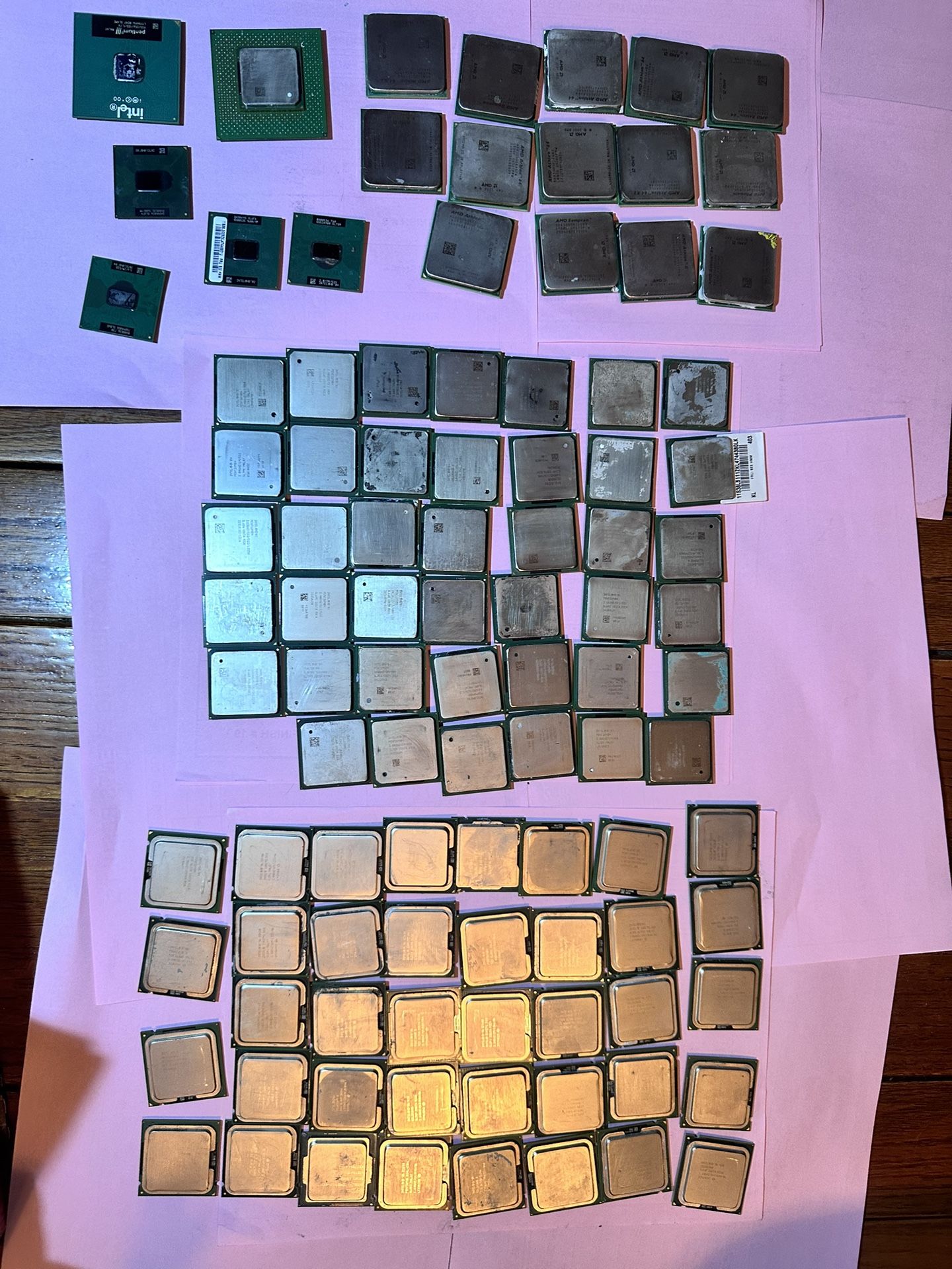 Lot Of 50 CPU’s