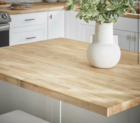 New Hampton Bay Hevea Butcher Block Countertops 4ft (Brand New)