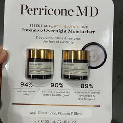 NWT Perricone MD Essential Fx Intensive Overnight Moisturizer  2X 59Ml