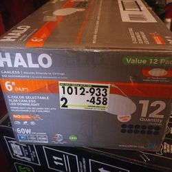 6"Halo canless mount directly to ceiling