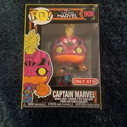 Captain Marvel, Black Light Funko