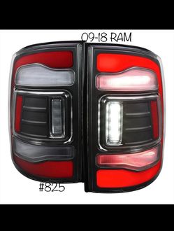 2009 TO 2018 Dodge Ram 1500 / 2500 / 3500 Taillights (FOR THE PAIR)