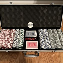 Poker Chip & Card Set