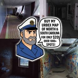 Urbex Map For the Carolinas