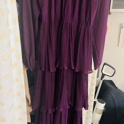 Maxi Purple Dress 